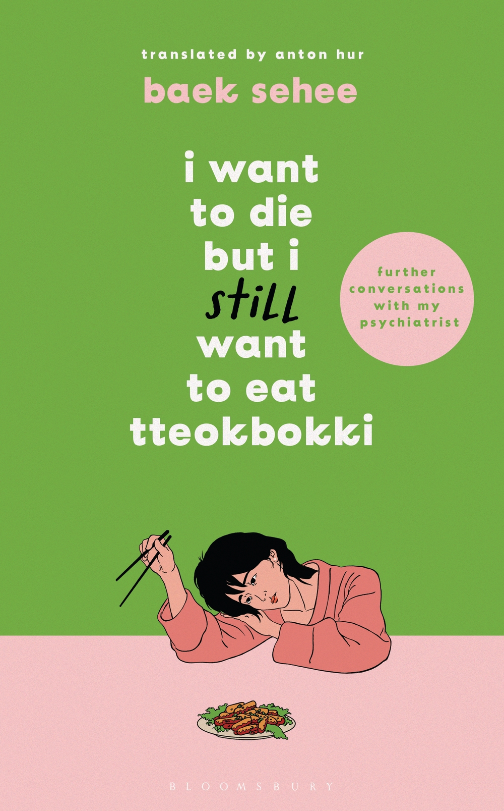 I Want to Die but I Still Want to Eat Tteokbokki book jacket
